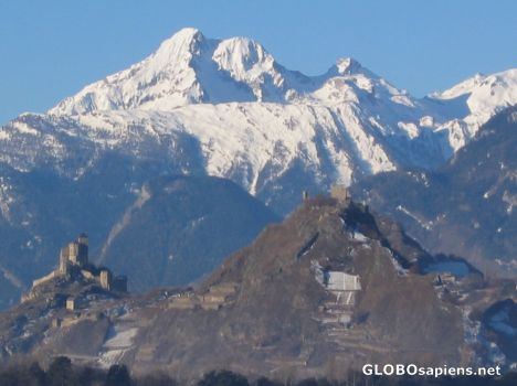 Postcard Castles of Sion