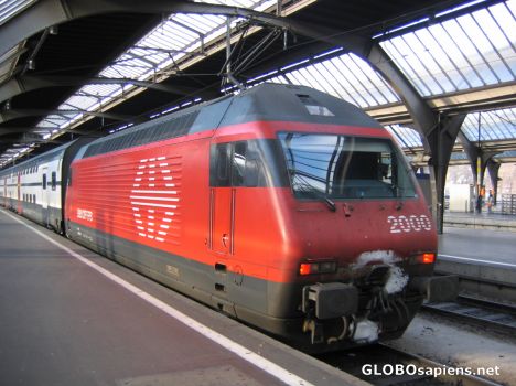 Postcard One of the most beautiful locomotives ever built
