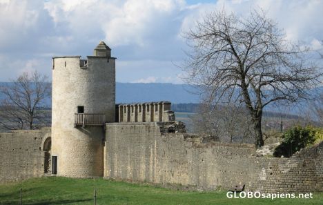 Postcard Tower next to the east gate