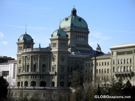 Postcard Swiss Parliament