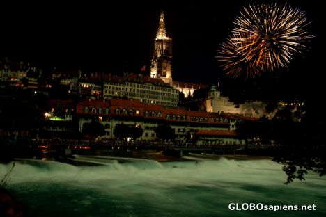 Postcard city of bern