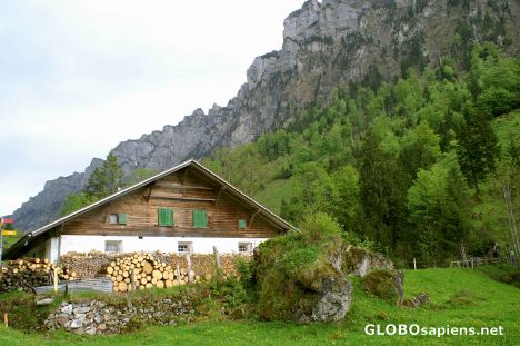 Postcard Grönhütte