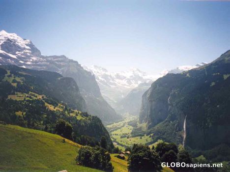 Postcard Lauterbrunnen