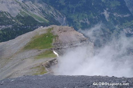 Postcard Descent to Unter Tatelishorn