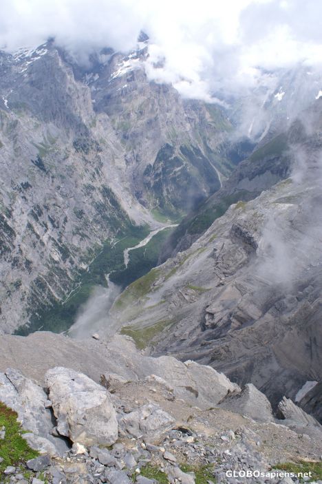 Postcard View from Unter Tatelishorn to Gasterental
