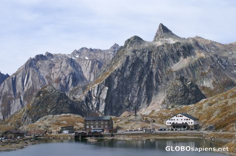 Postcard Col du Grand St. Bernard 2469 m