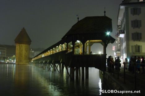 Postcard Chapel Bridge