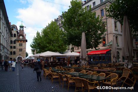 Postcard Geneva - my favourite square