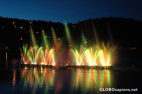 Postcard water and light show 3