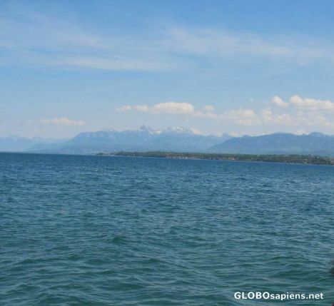 Postcard lake geneva