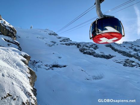 Postcard Stand-Klein Titlis (Bernese Alps)
