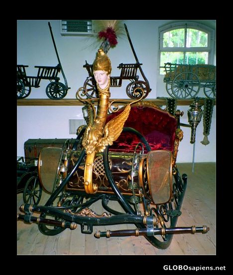 Postcard Wedding carriage - Basel, Switzerland