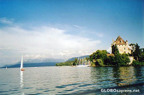 Postcard Genfer See