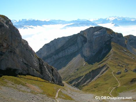 Postcard Mount Pilatus