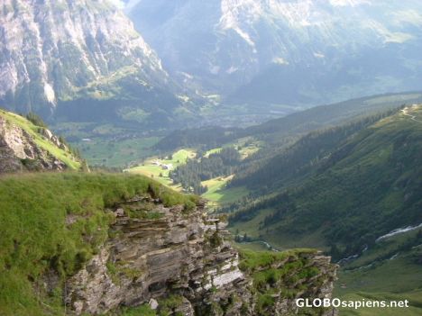 Postcard Swiss Alps