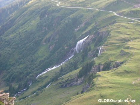 Postcard Swiss Alps