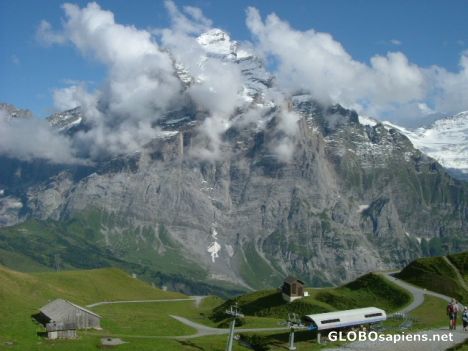 Postcard Swiss Alps