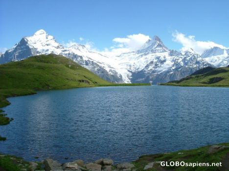 Postcard Swiss Alps