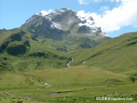 Postcard Swiss Alps