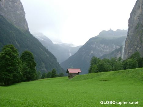 Postcard Swiss Alps