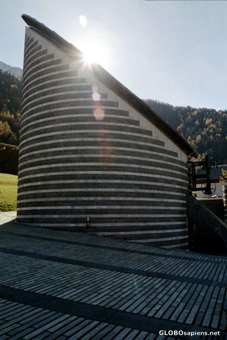 Church by world famous architect Botta