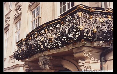 Postcard Beautiful Balcony