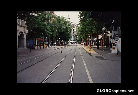 Postcard Bahnhofstrasse