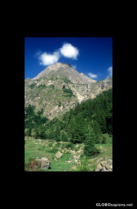 Postcard mt Darrey