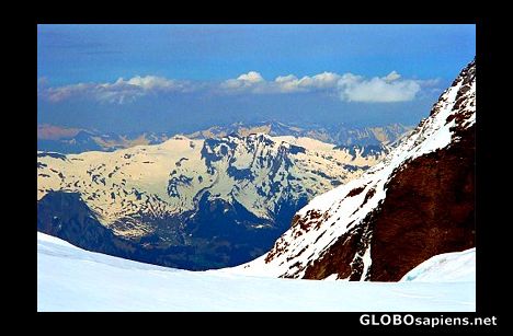 Postcard Jungfraujoch, Switzerland