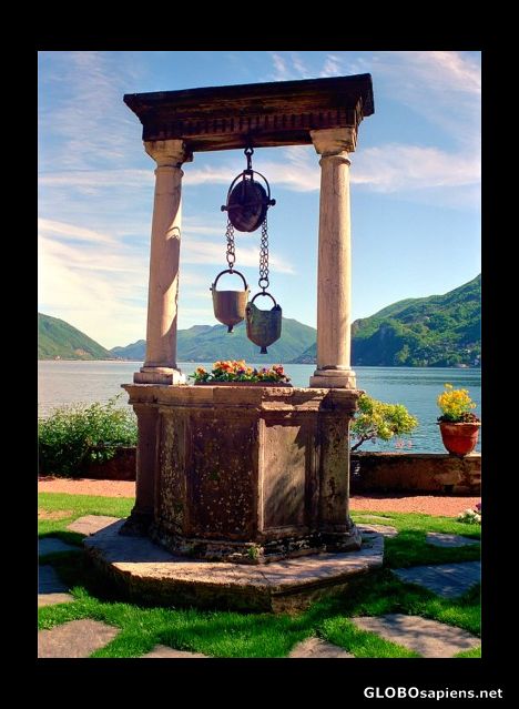 Postcard Villa Favorita - Lugano, Switzerland