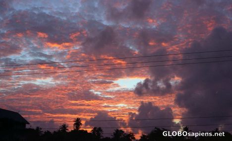 Postcard Sunset after the storm
