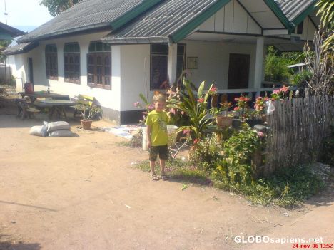 Postcard house in thailand