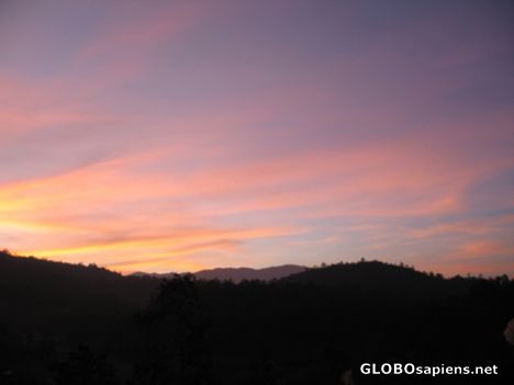 Postcard Chiang Mai Trek - Sunset