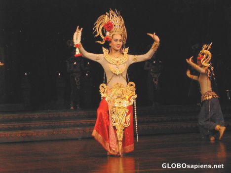 Postcard Thai Traditional Dancce