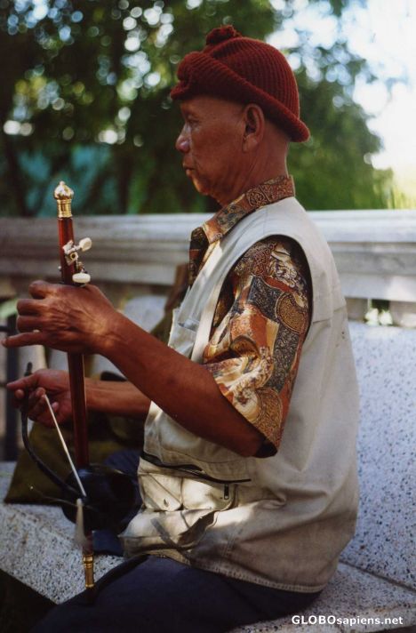 Postcard Musician - Doi Suthep