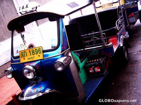 Postcard tuk tuk