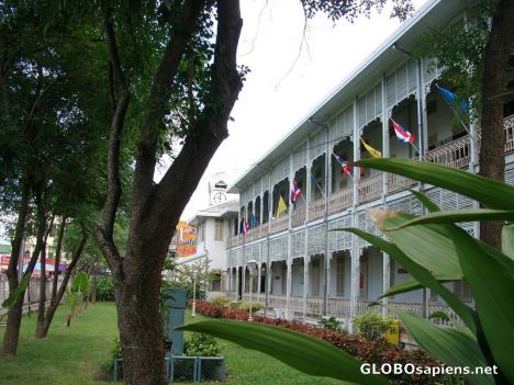 Postcard Nonthaburi Government Dept Building.