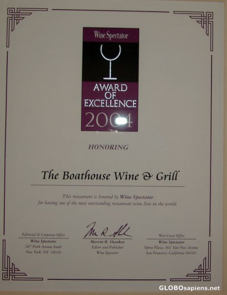 Postcard International accolades and a travel tip