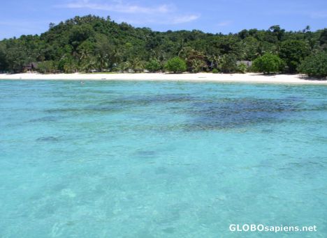 Postcard Gorgeous island