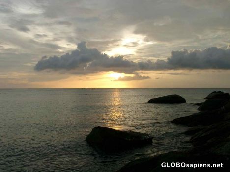 Postcard Sunset on Kata Beach