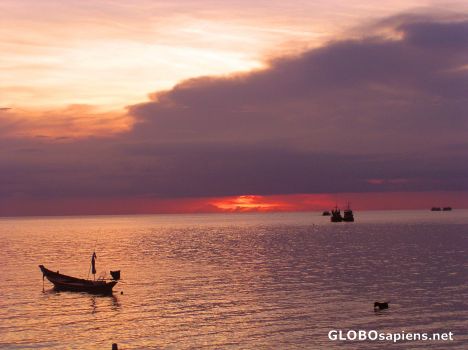 Postcard Sunset on Koh Tao