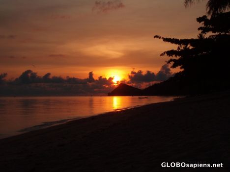 Postcard Sunrise over Koh Samui