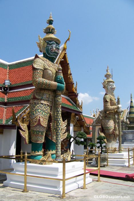 Postcard At Bangkok Grand Palace