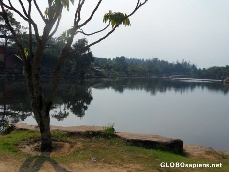 Postcard calm lake