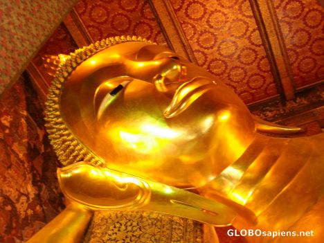 Postcard Reclining Buddha