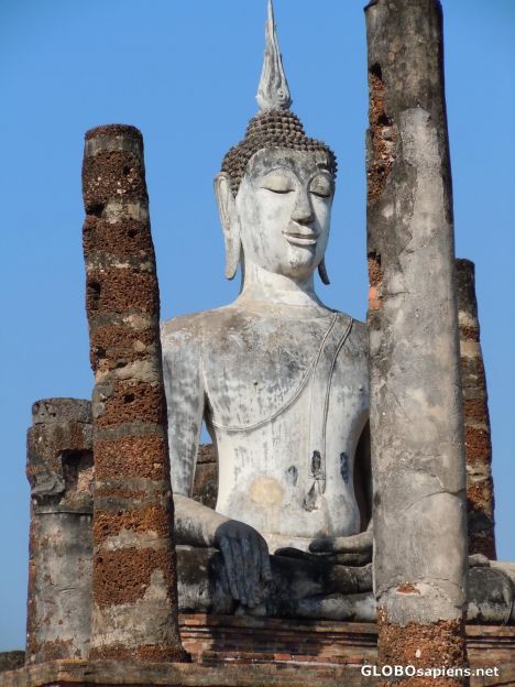 Postcard Giant Buddha Statue