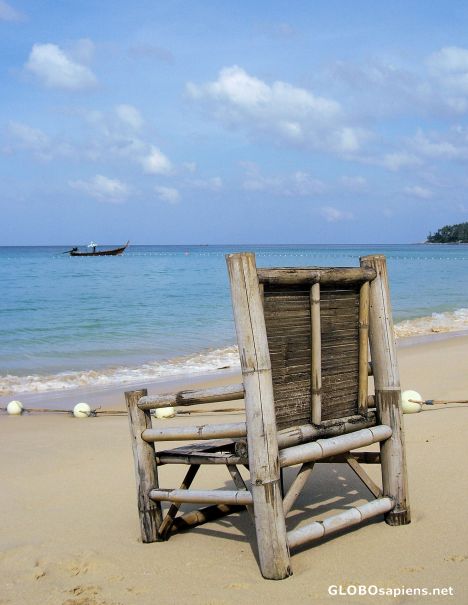 Postcard Vacant Chair, Hat Surin