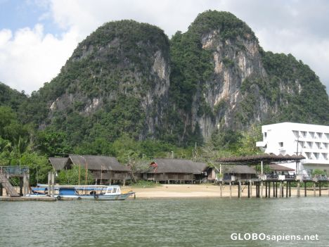 Postcard houses @ phang nga bay