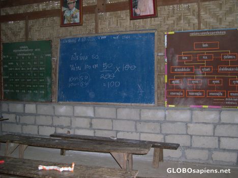 Postcard Hilltribe School