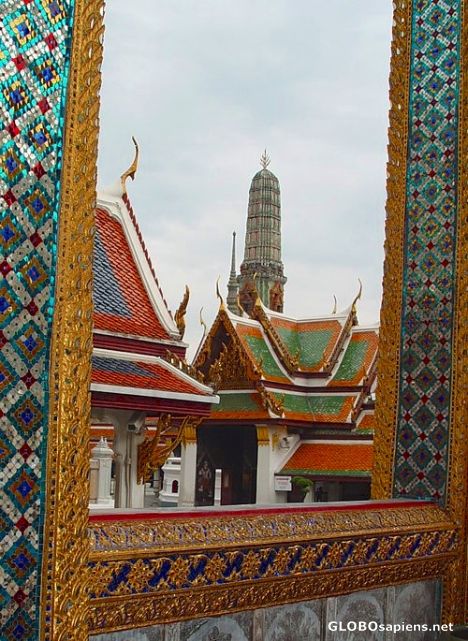 Postcard Temple of the Emerald Buddha